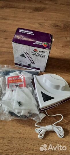 Магнитная щетка для мытья окон