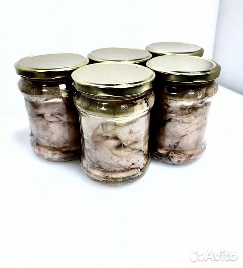 Печень трески В стекле