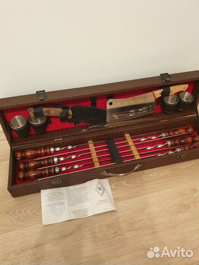 Шашлычный набор на подарокновыйбралза20тр