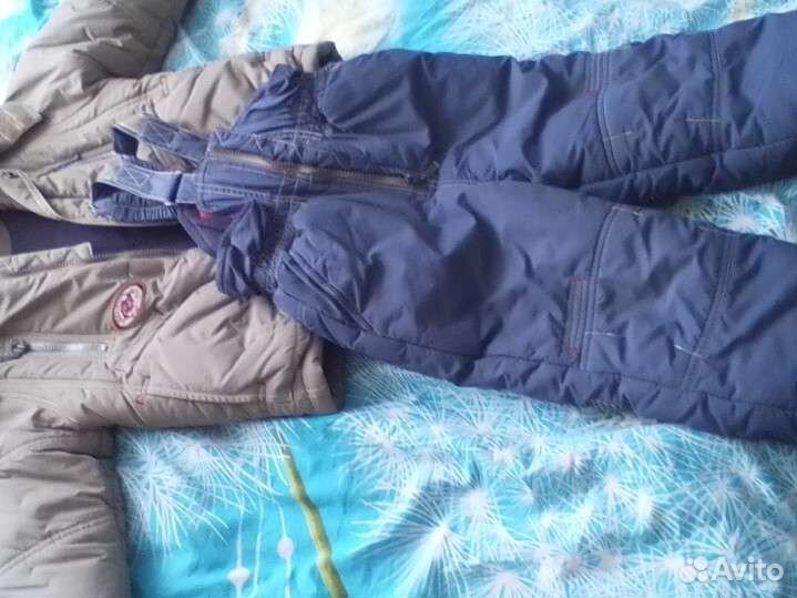Куртка зимняя со штанами,для мальчика,92-98
