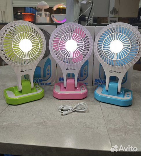 Вентилятор настольный новый