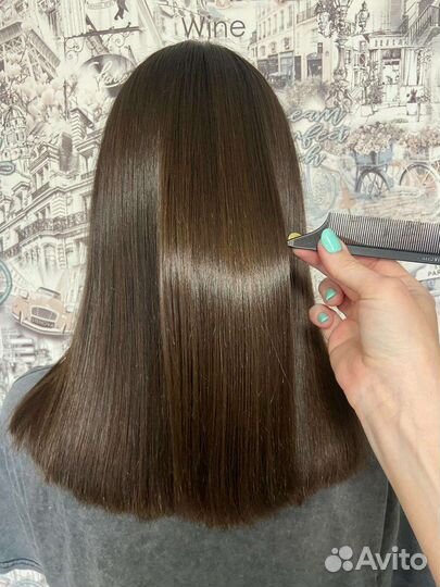 Ботокс для волос / кератиновое выпрямление
