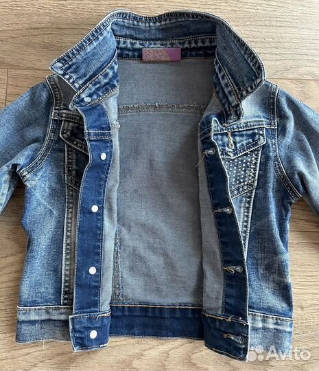 Джинсовка для девочки 104