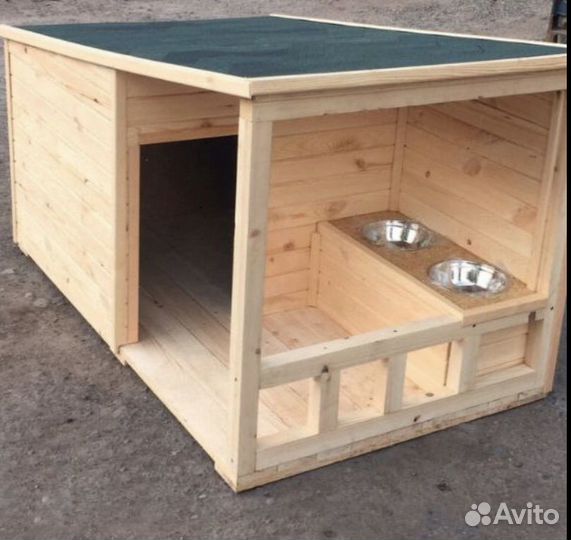 Будка для большой собаки утепленная