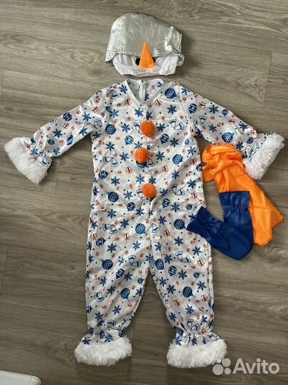 Карнавальный костюм Снеговик