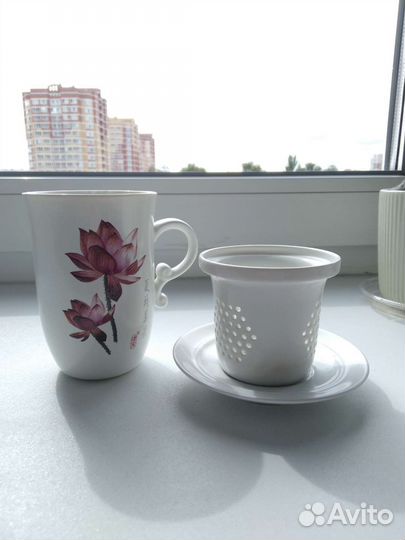 Бокал матовый фарфор.Китай