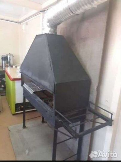 Мангал с вытяжкой