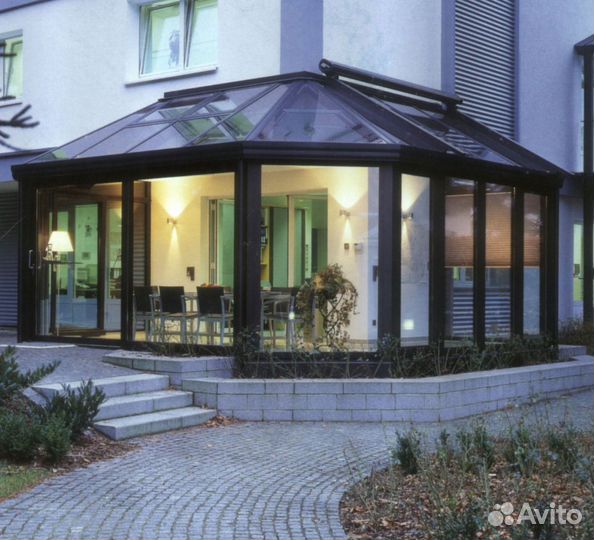 Раздвижные окна двери для беседок, террас, веранд