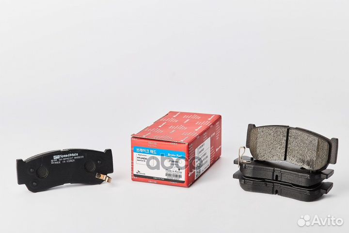 Колодки зад. hyundai (santa FE (SM),santa FE II