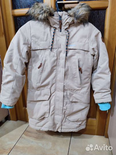 Парка для девочки рост 146