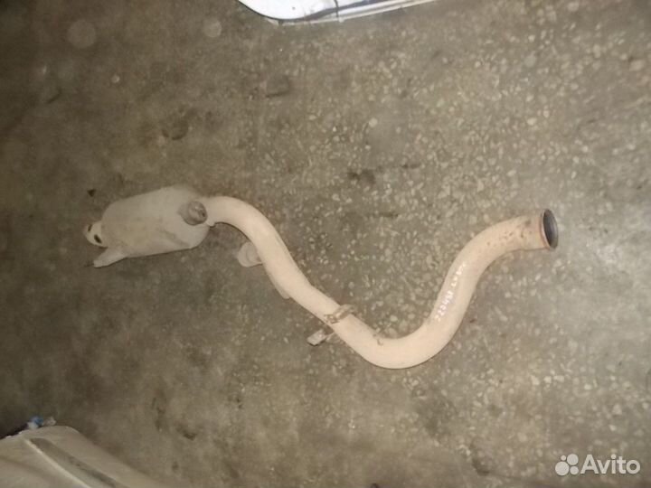 Глушитель задняя часть