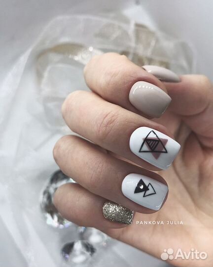 Наращивание ногтей, гель-лак (шеллак)