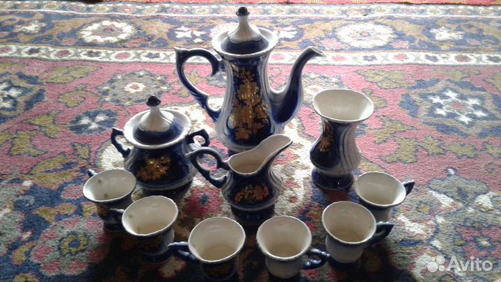 Набор кофейный из 10 предметов