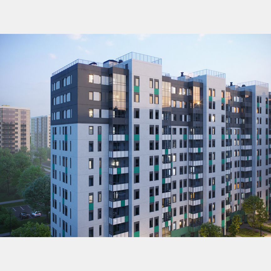 1-к. квартира, 35 м², 10/12 эт.