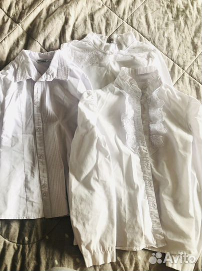Рубашки школьные