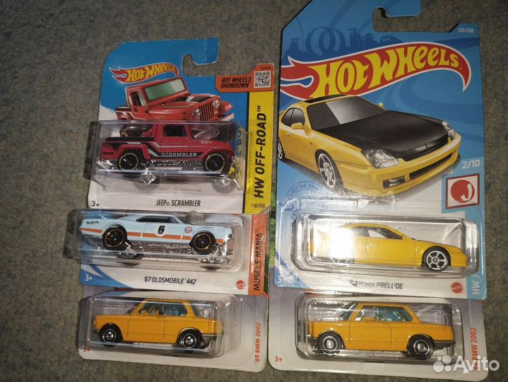 Hot Wheels, Matchbox (Mainline и Premium)