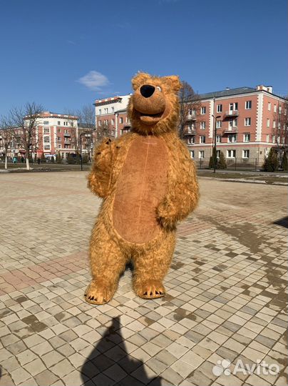 Поздравление от большого мишки