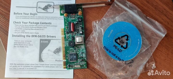 Аналоговый модем D-link DFM-562IS