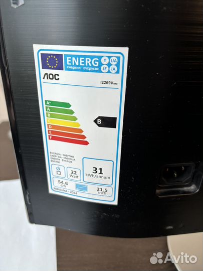 Монитор AOC i2269vwm