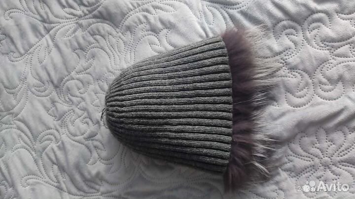 Шапка норковая женская