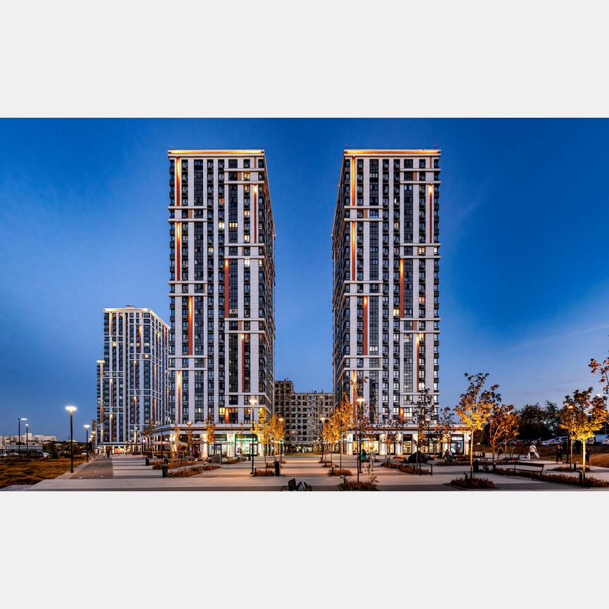 2-к. квартира, 56,6 м², 9/25 эт.