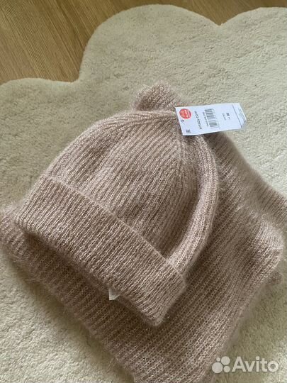 Комплект шапка и снуд женский sinsay