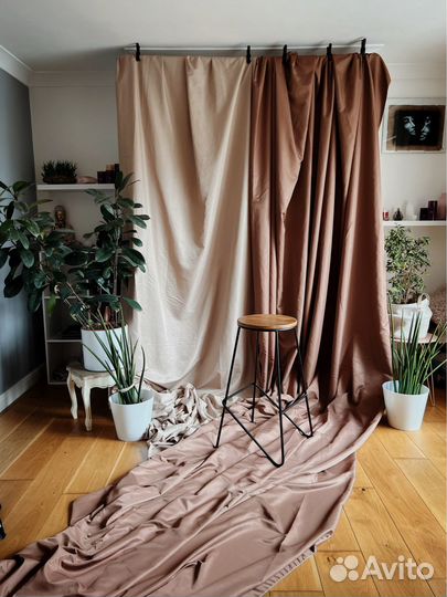 Фотофон бежевый