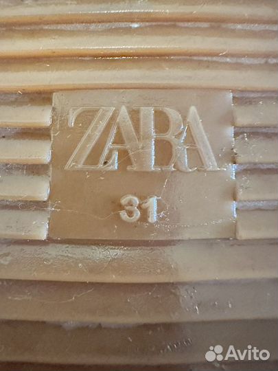 Босоножки-сандали для девочки zara 31