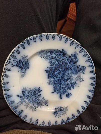 Тарелки Teichfeld Asterblum, царская Польша