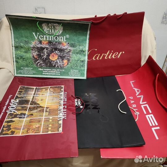 Брендовые пакеты новые