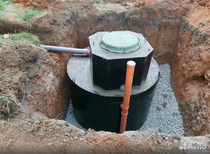 Установка септика под ключ