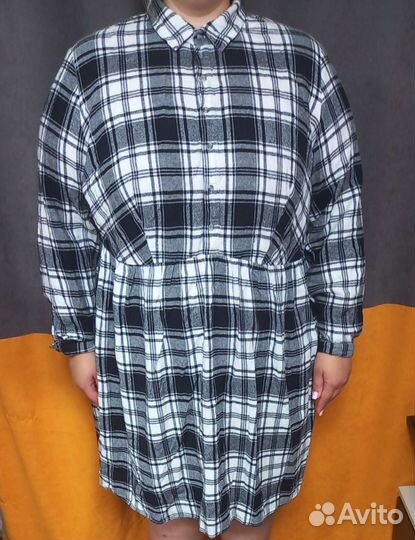 Платье фланелевое