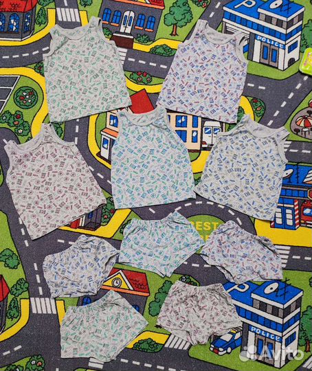 Майка, трусы для малыша. Вещи для мальчика