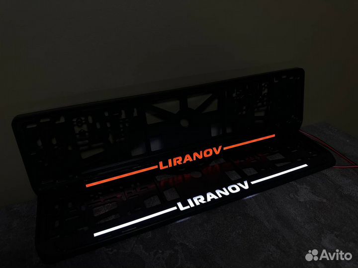 LED рамка номера с вашим дизайном