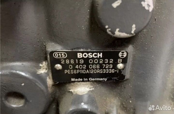 Тнвд для komatsu PC300-7
