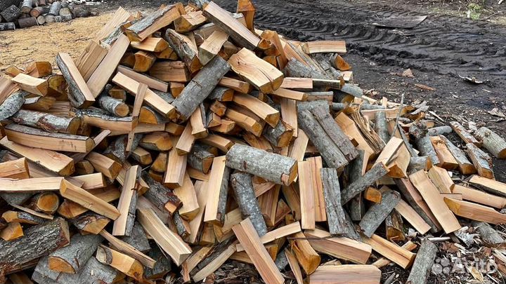 Дрова хвойные, ручная колка, переборка Сосново