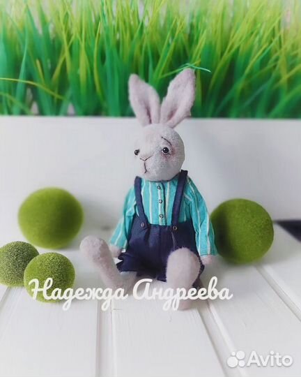 Кролик вязаный крючком