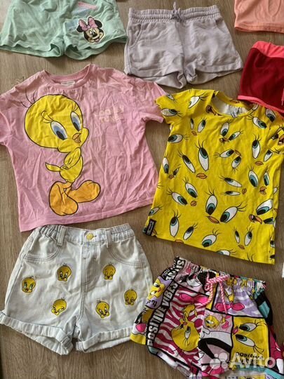 Пакет летних вещей для девочки 110-116
