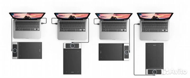 Новый Графический планшет XPPen Deco Pro Medium