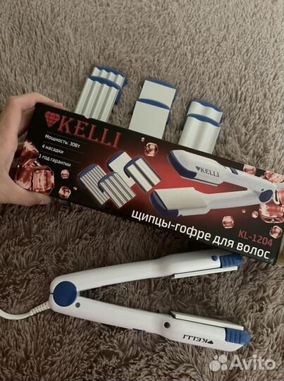 Щипцы плойка гофре выпрямитель