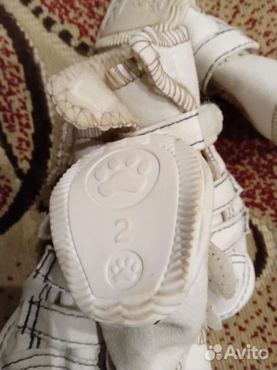 Сапожки для маленькой собачки