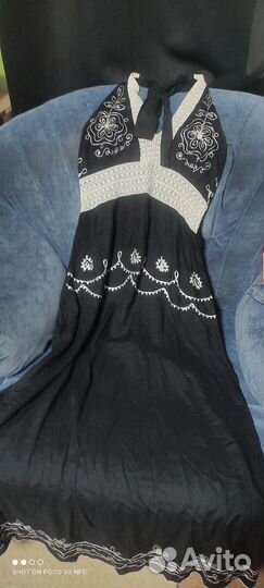 Сарафан миди, платье летнее очень легкое