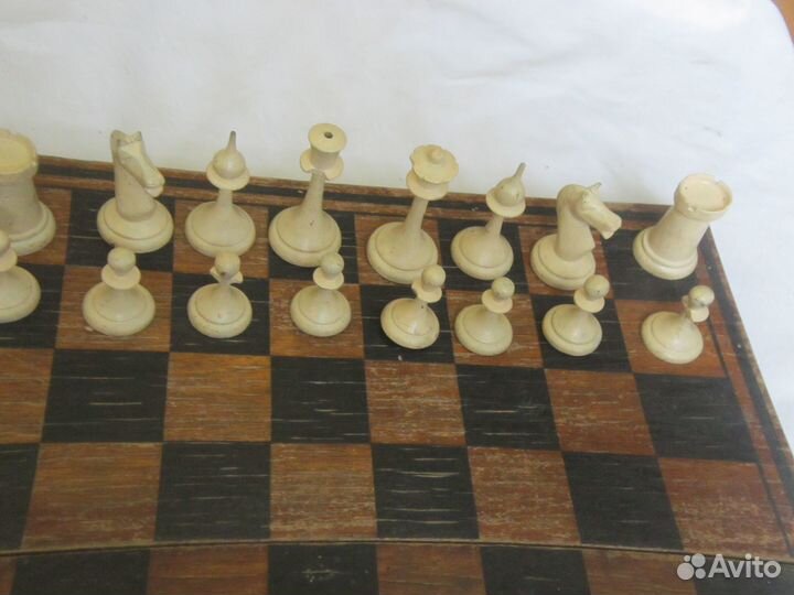 Шахматы СССР 1965 г. 40 на 40 см
