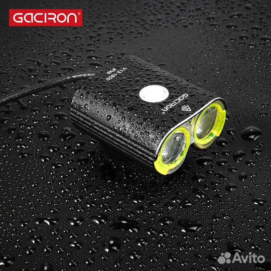 Велосипедный фонарь Gaciron V13. 1600 lumens