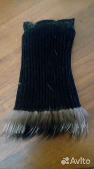 Шапка женская зимняя из чернобурки