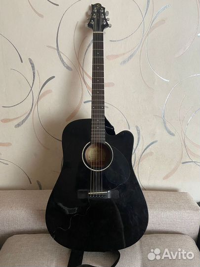 Электроакустическая гитара Greg Bennett D1CE/BK