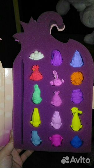 Тролли ластики - много