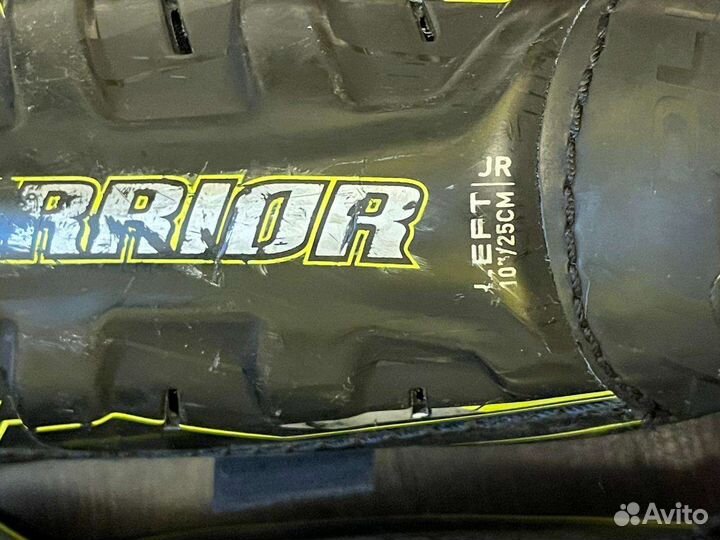 Щитки warrior alpha QX JR