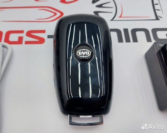 Смарт ключ BYD стиль Mercedes черный