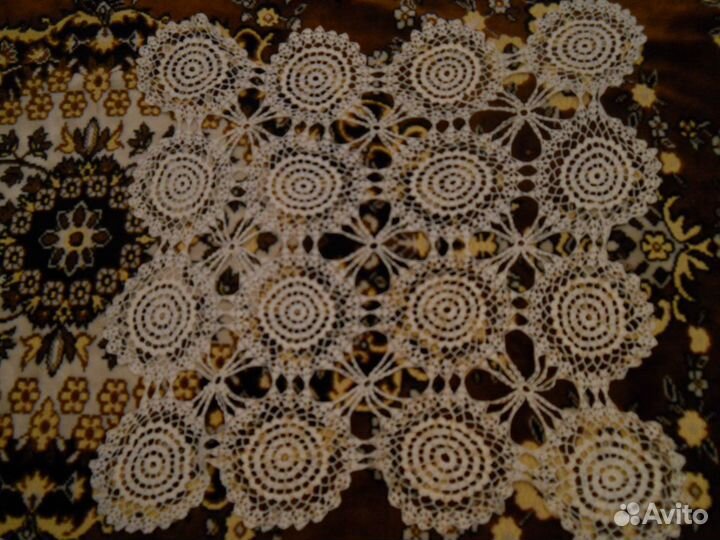Салфетки вязаные кружевные Винтаж